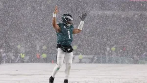 This image is about Eagles’ Jalen Hurts