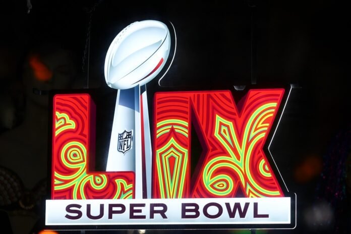 This image is about Super Bowl Lix