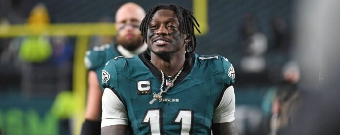 This image is about AJ Brown