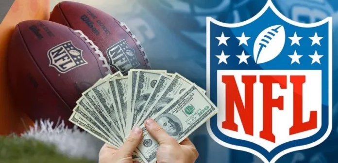 This image is about NFL's 2025 profits