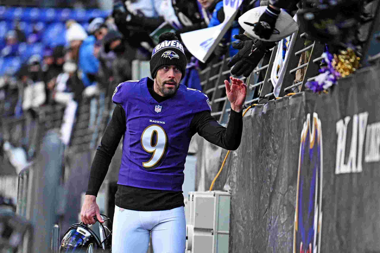 this image is of justin tucker controversy