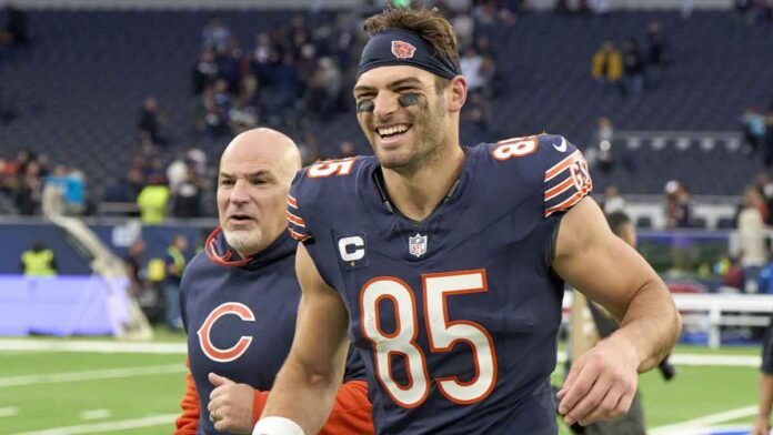 Bears Cole Kmet could be a trade to the Patriots