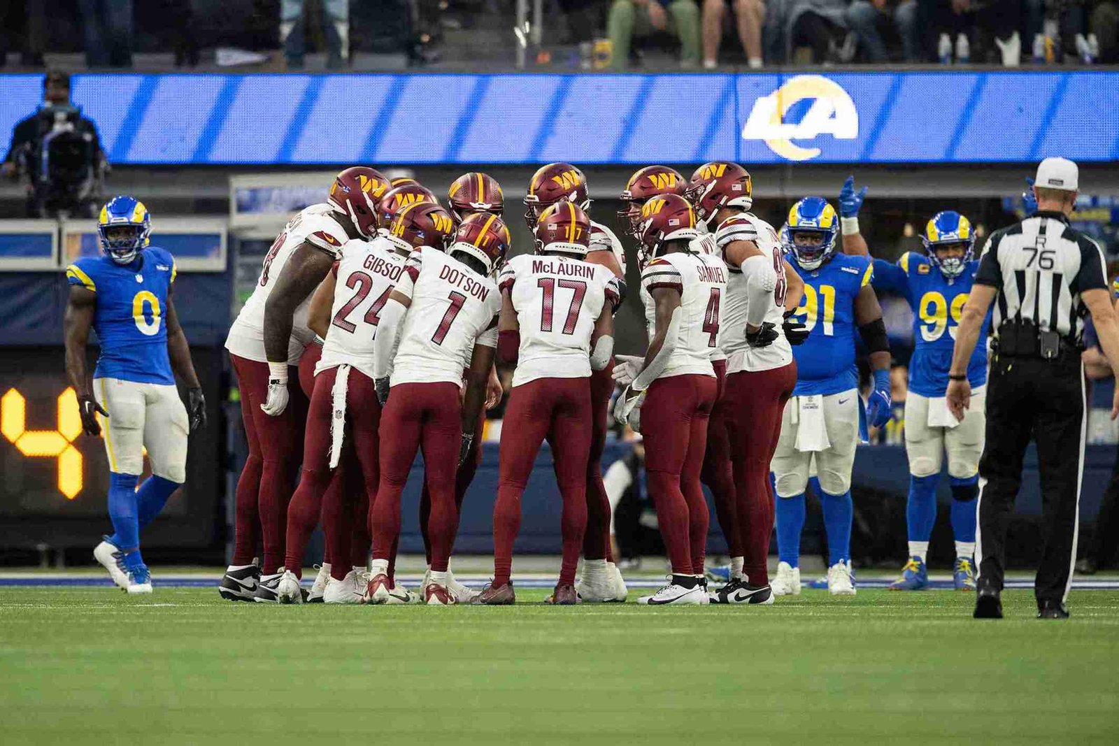 nfl washington commonders team  
