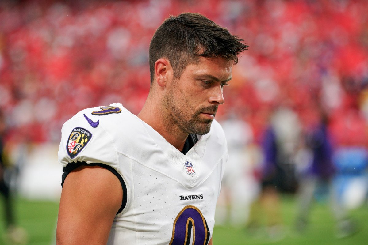this image is of justin tucker