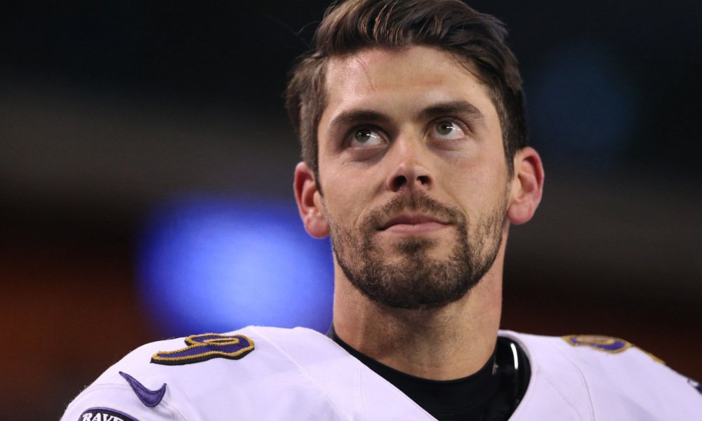 this image is of justin tucker